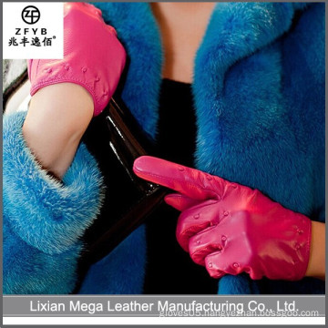 China Supplier best Price Leather Gloves For Women